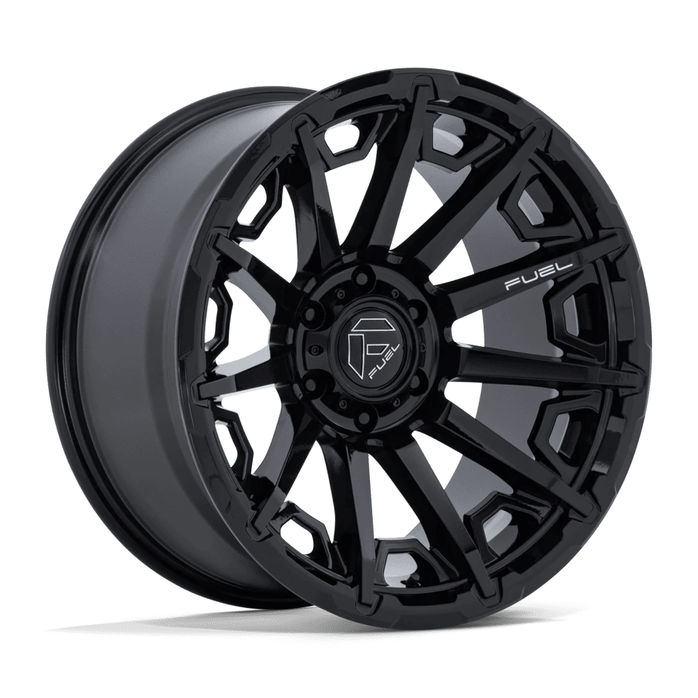 20x10 Fuel Grip Gloss Black Rims 6x135 -18mm — Gloss Black
