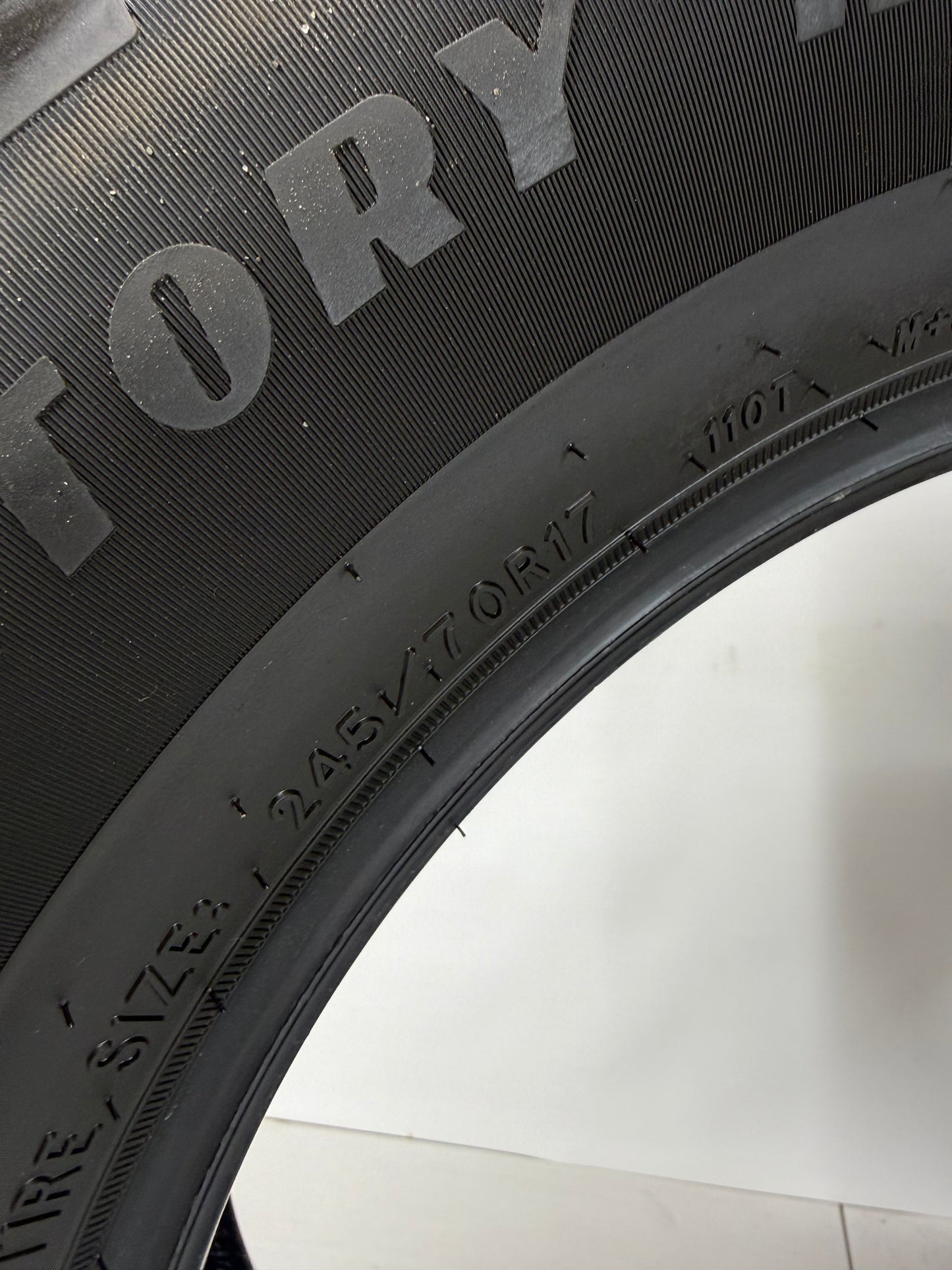 245/70R17 Goodyear Wrangler Territory HT All Season Tires (New Takeoffs)