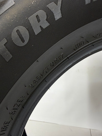 245/70R17 Goodyear Wrangler Territory HT All Season Tires (New Takeoffs)