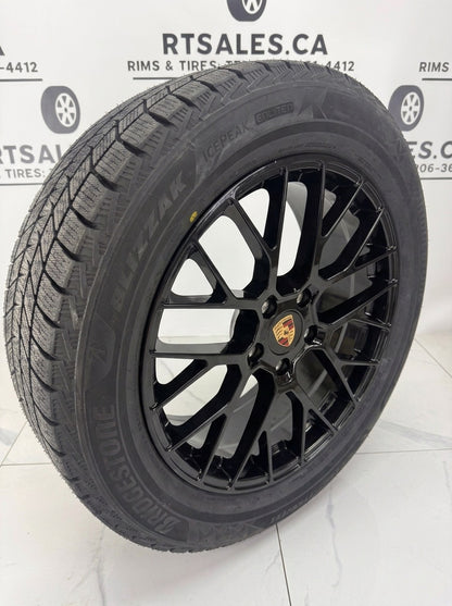 255/55/20 Bridgestone Blizzak Icepeak Winter Tires 20" Rims 5x130 Porsche Cayenne - R&T Sales