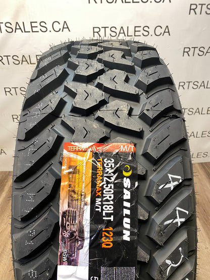 35x12.50x18 Sailun TERRAMAX M/T E Mud All Season Tires