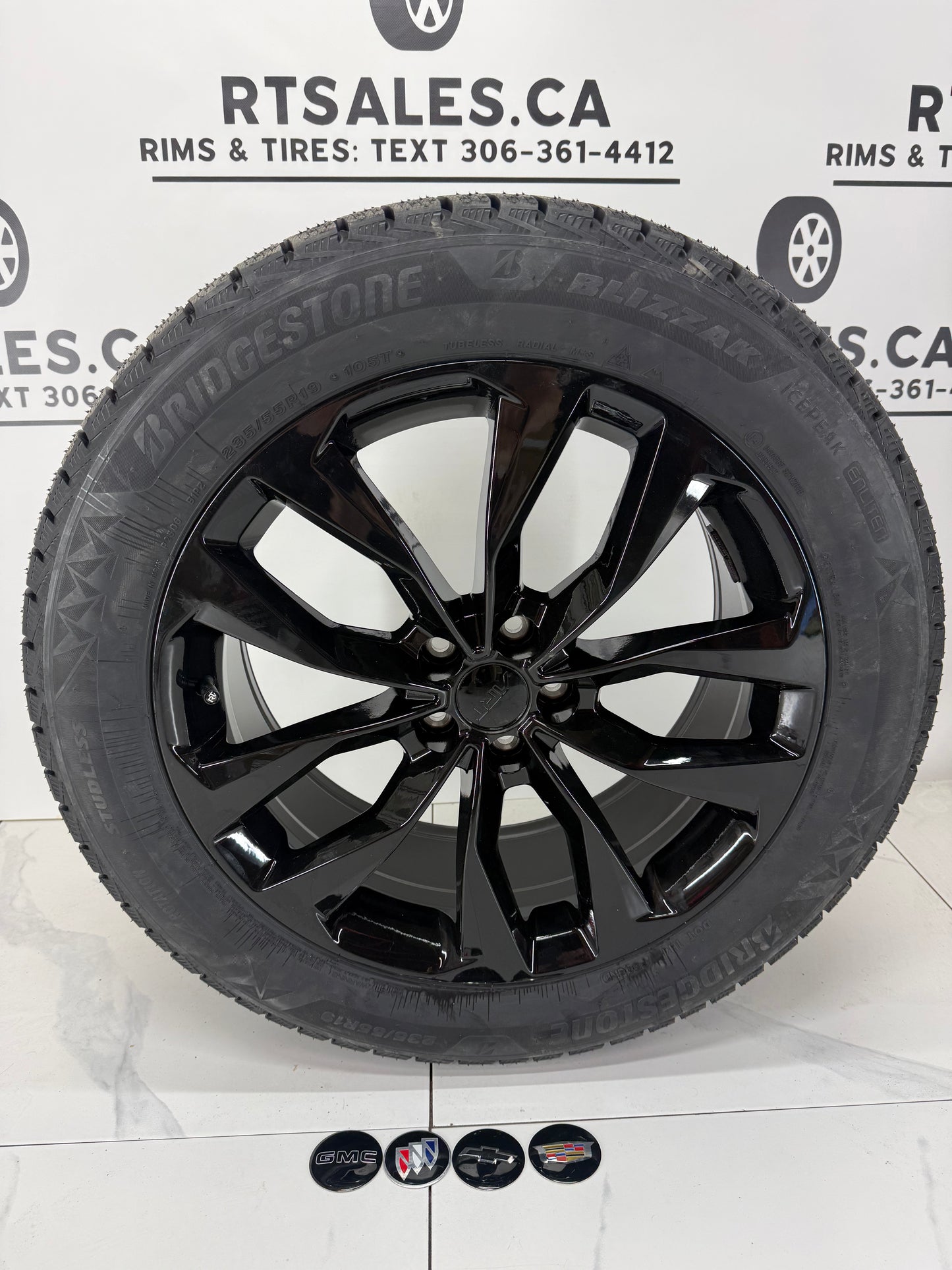 Bridgestone Icepeak Winter Tires on 17", 18", 19" RT Rims 5x115