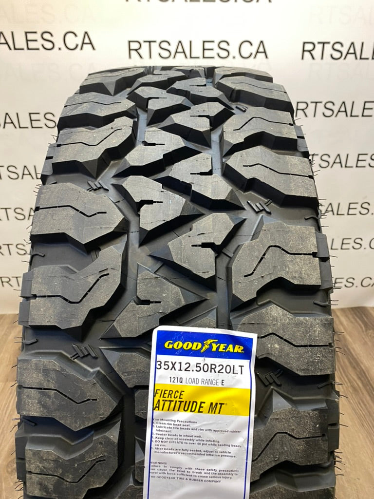 LT 35x12.5x20 Goodyear FIERCE ATTITUDE MT E - R&T Sales 