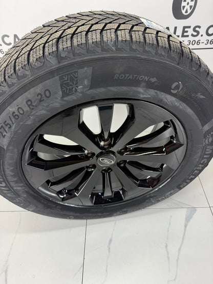 Michelin X-Ice Snow Winter Tires on 20" Replica 372 Rims 6x135 F150