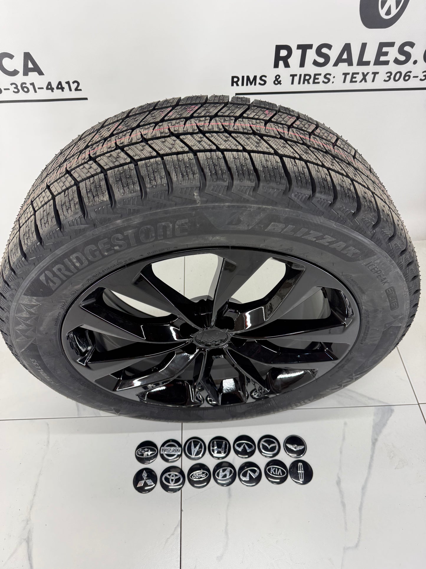 Bridgestone Icepeak Winter Tires on 16", 17", 18", 19", 20" RT Rims 5x114.3