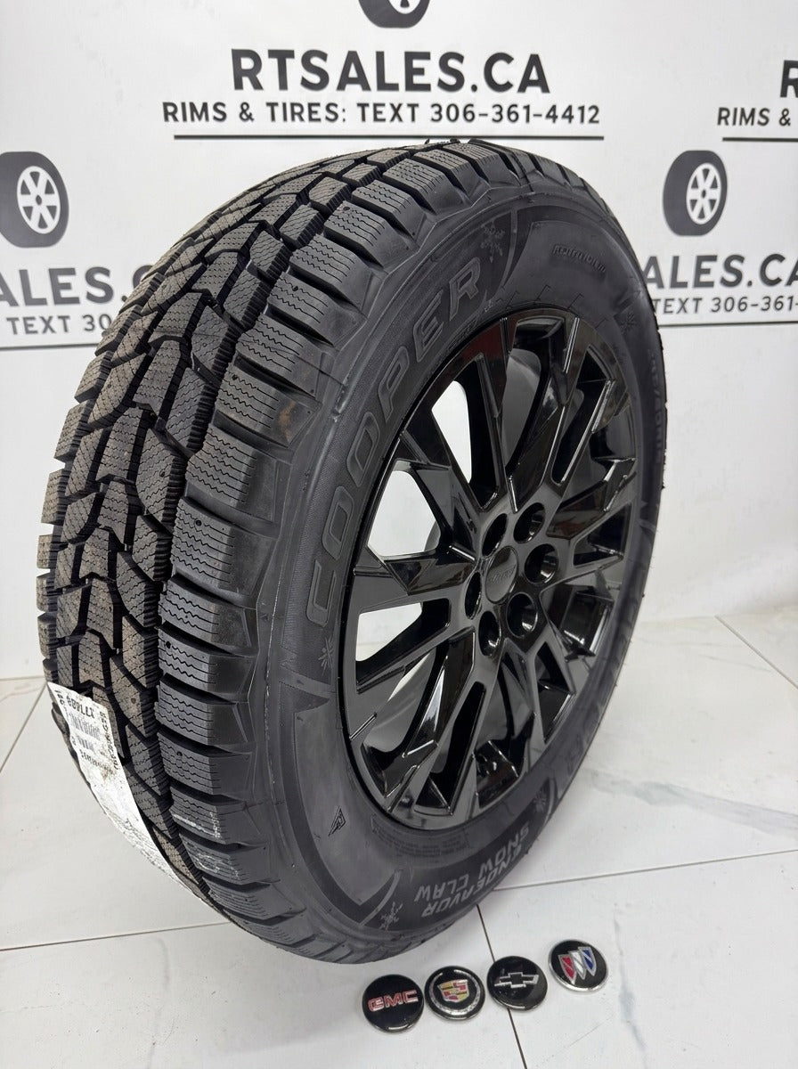 Cooper Endeavor Snow Claw Winter Tires on 20" Replica 306 Rims 6x120 - R&T Sales