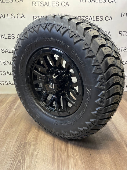 285/70/17 All Season tires on rims Dodge Ram Gmc Chevy 3500