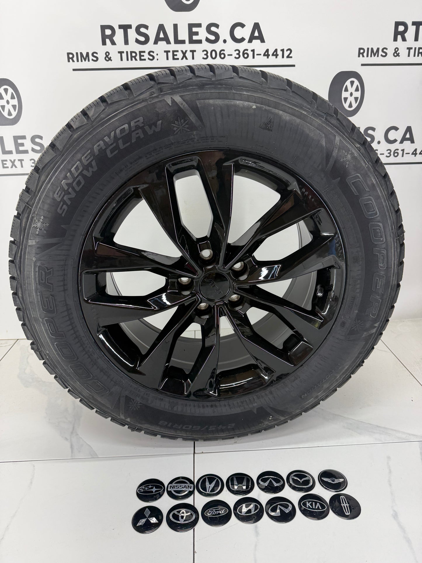 Cooper Endeavor Snow Claw Winter Tires on 16", 17", 18", 19", 20" RT Rims 5x114.3