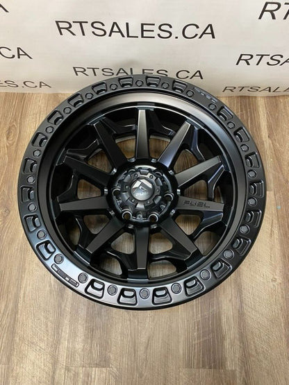 20x10 Fuel Covert Rims 6x139.7