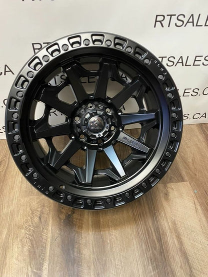 20x10 Fuel Covert Rims 6x139.7