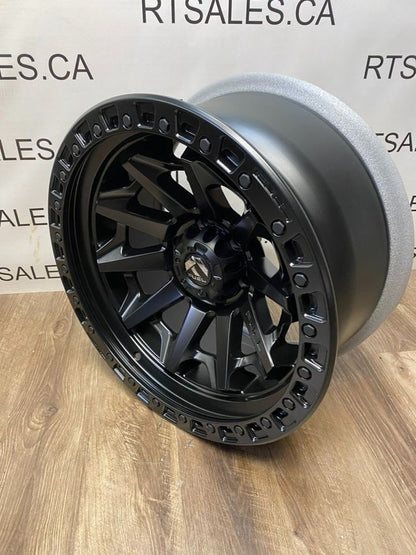 20x10 Fuel Covert Rims 6x139.7