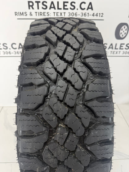 LT285/75R18 10 Ply Goodyear Wrangler Duratrac All Weather Tires (New Takeoffs)