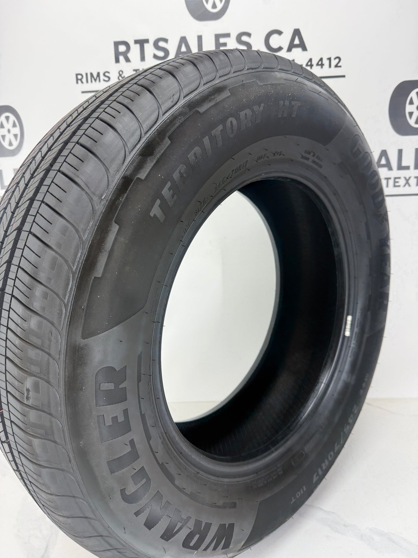 245/70R17 Goodyear Wrangler Territory HT All Season Tires (New Takeoffs)