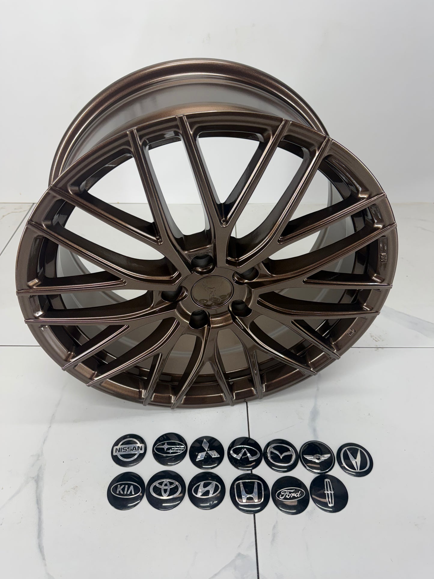 5x114.3 Dai Rims Gloss Bronze 17", 18"