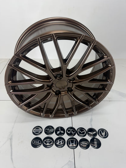 5x114.3 Dai Rims Gloss Bronze 17", 18"