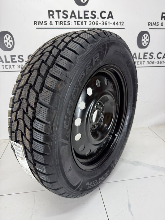 Cooper Endeavor Snow Claw Winter Tires on 16", 17", 18" or 19" Steel Rims 5x108