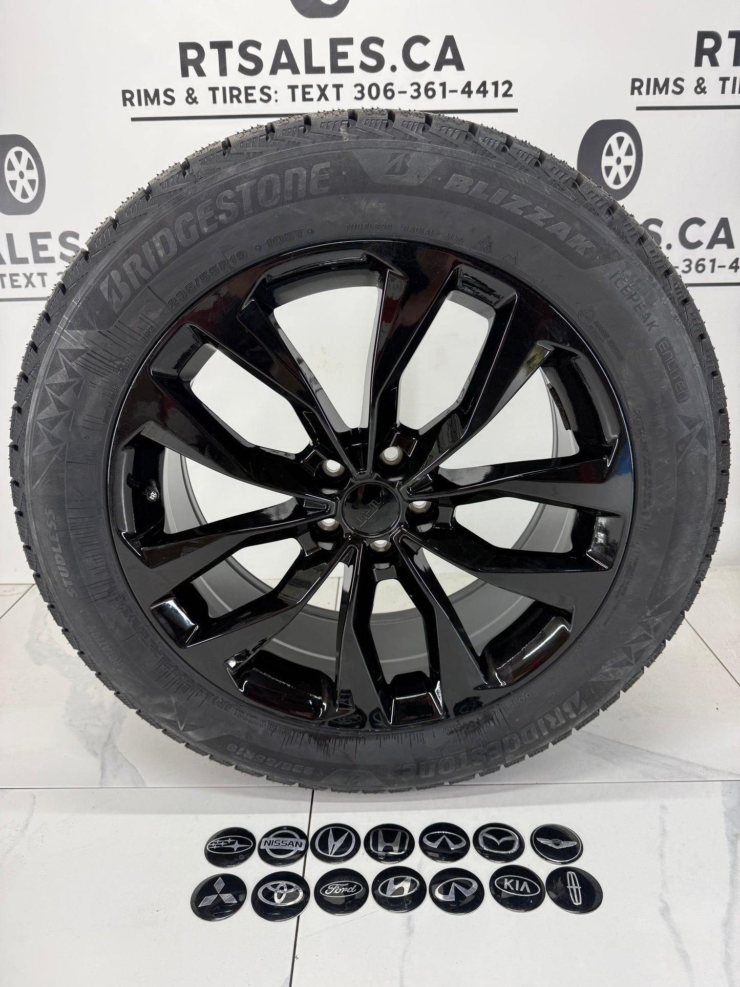 Bridgestone Icepeak Winter Tires on 16", 17", 18", 19", 20" RT Rims 5x114.3