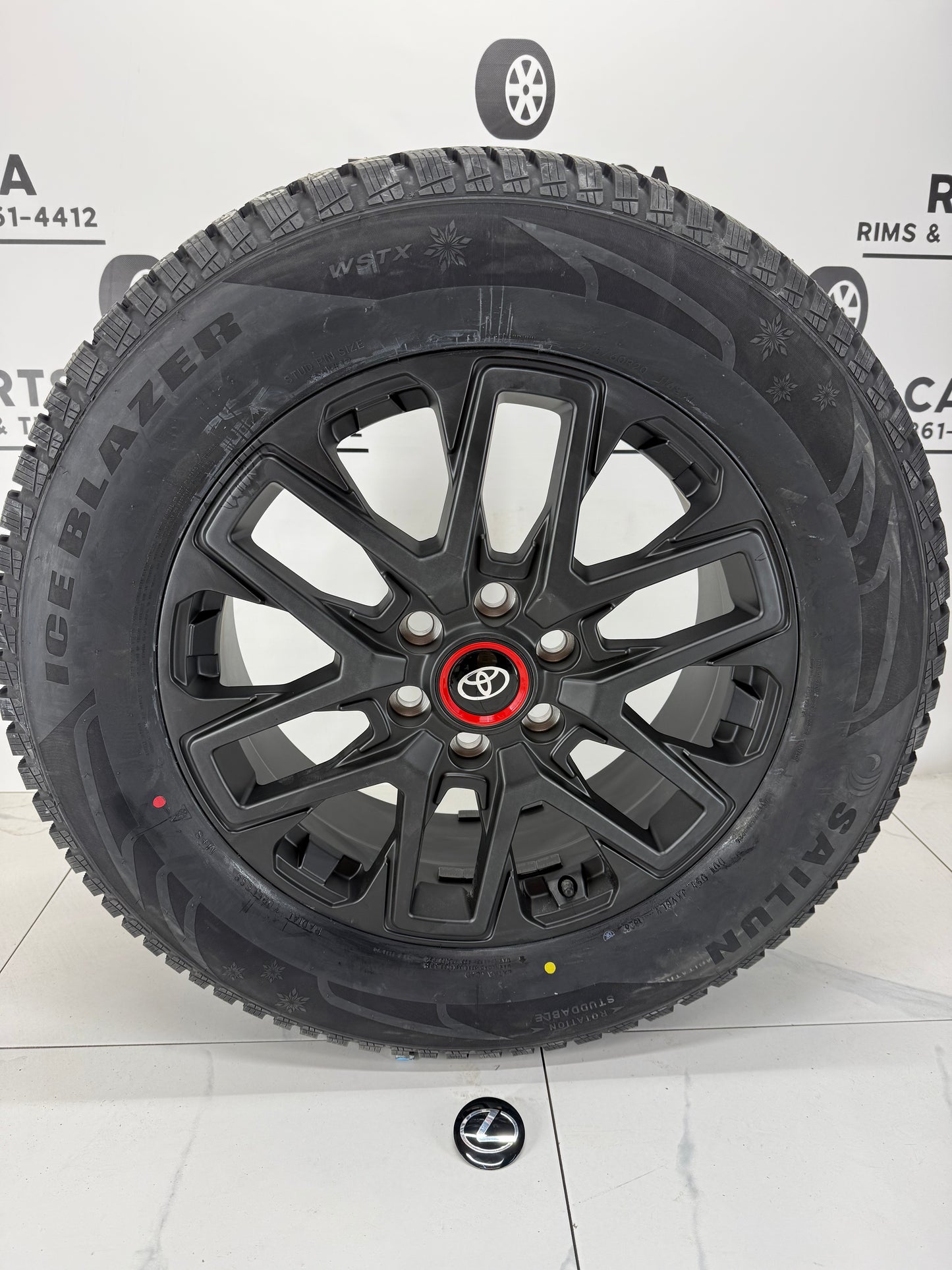 Sailun Ice Blazer Factory Studded Winter Tires on 17", 18" or 20" TRD Rims 6x139.7