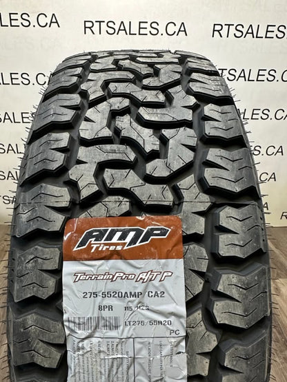 275/55/20 All season tires on rims Chevy GMC 1500