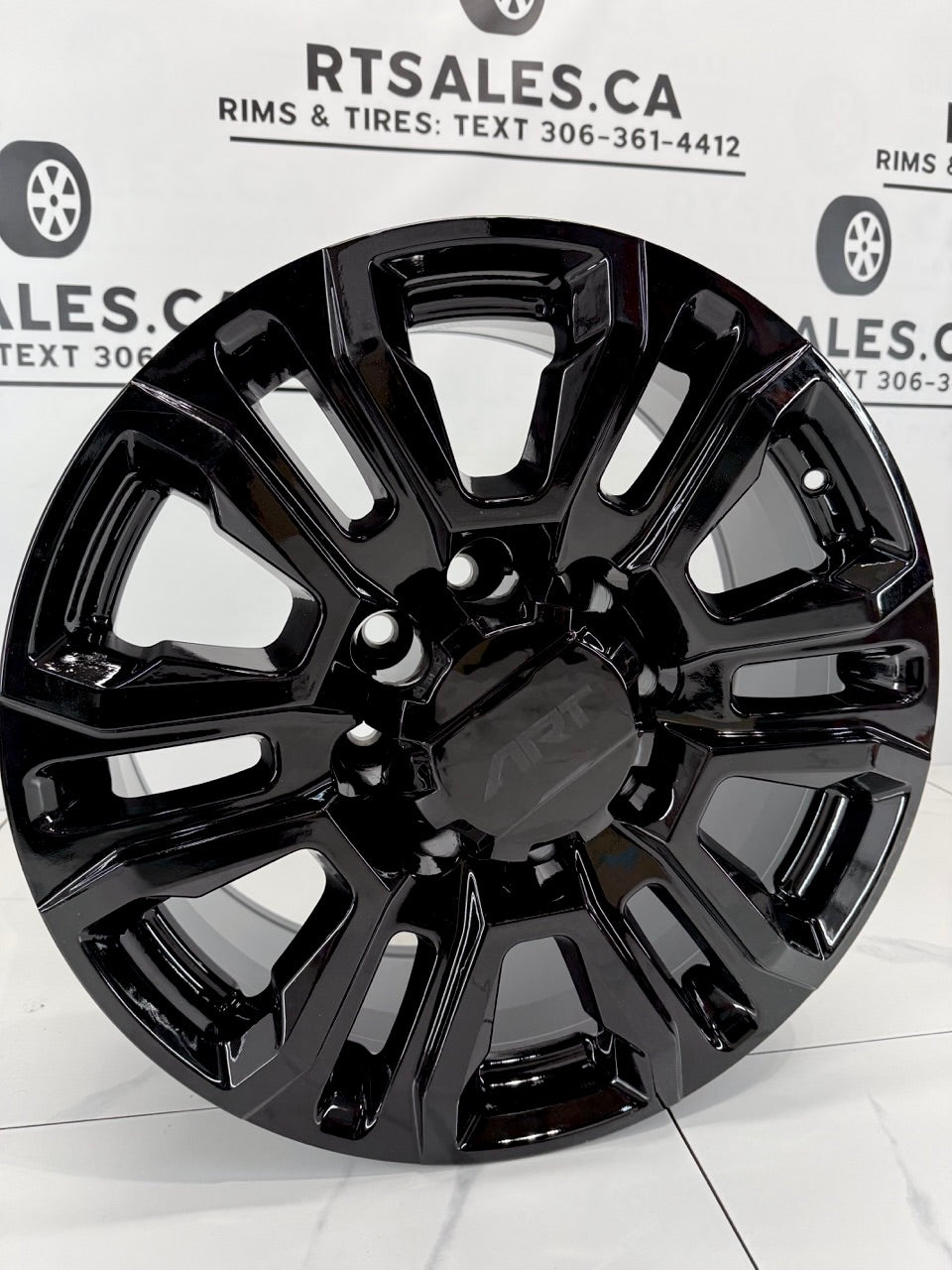8×180 Black Denali Replica Rims – 18" & 20"