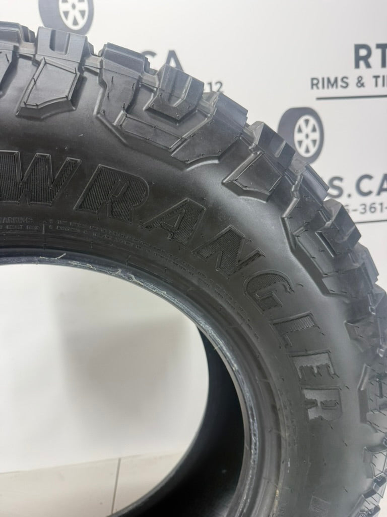 255/75R17 Goodyear Wrangler Duratrac RT All Weather Tires (New Takeoffs — Sold as Set of 5 Only)