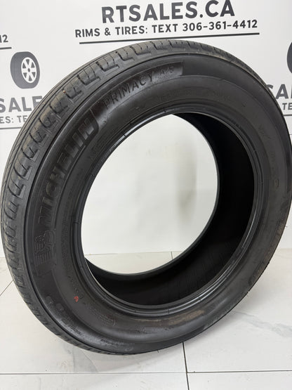225/60R18 Michelin Primacy A/S All Season Tires (Used)
