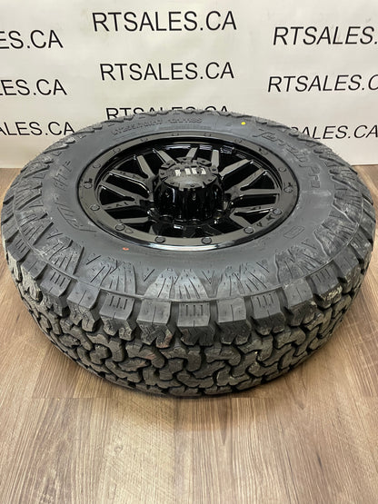 265/70/17 All Weather Tires on rims 8x165 GMC Chevy Ram 2500 3500 - R&T Sales 