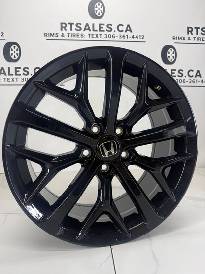 18x8 Replica R257 Rims 5x114.3 – Black (lightly Used)
