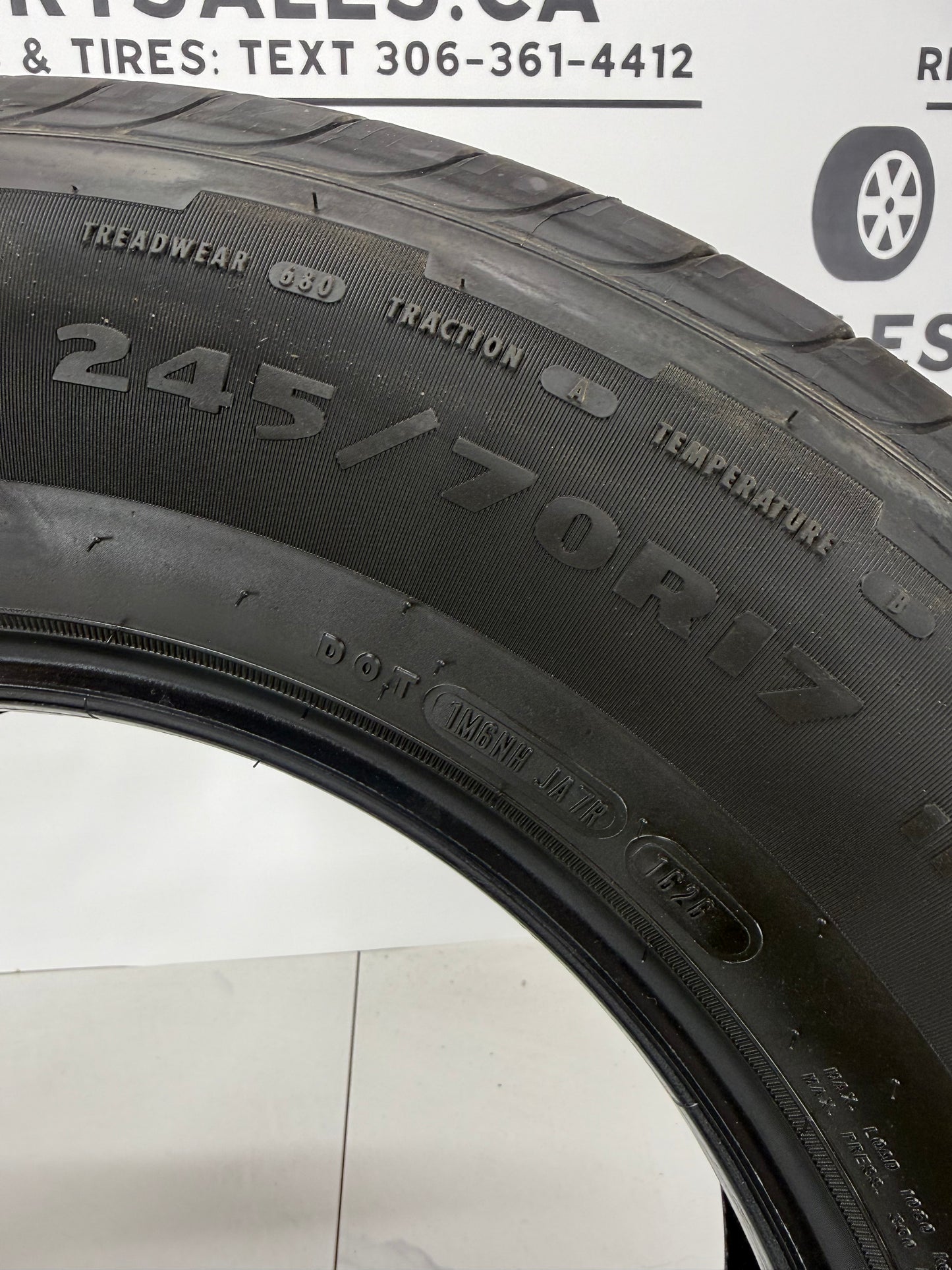 245/70R17 Goodyear Wrangler Territory HT All Season Tires (New Takeoffs)