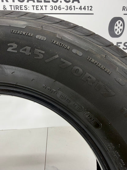 245/70R17 Goodyear Wrangler Territory HT All Season Tires (New Takeoffs)