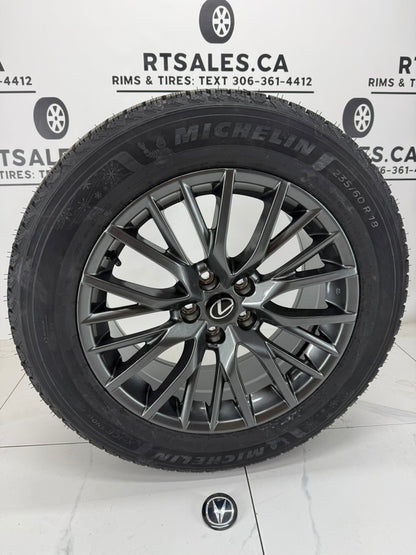 Michelin X-Ice Snow+ Winter Tires on 18" or 20" R224 Rims 5x114.3 Toyota / Lexus