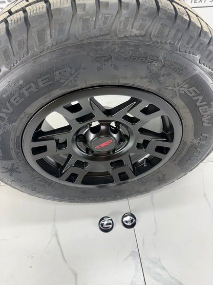 265/70/17 Cooper Snow Claw Winter Tires on 17" Rims 6x139