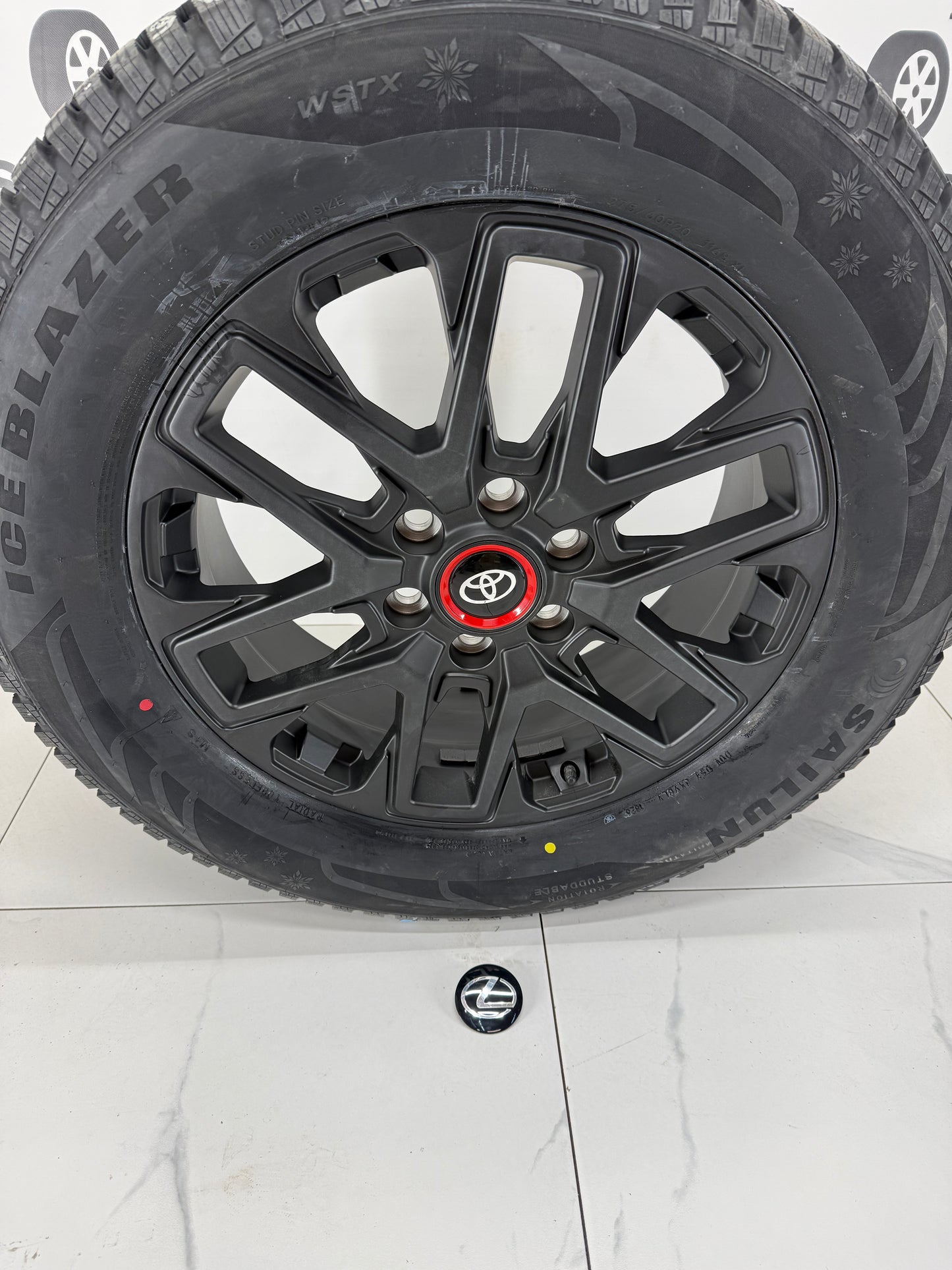 Sailun Ice Blazer Factory Studded Winter Tires on 17", 18" or 20" TRD Rims 6x139.7