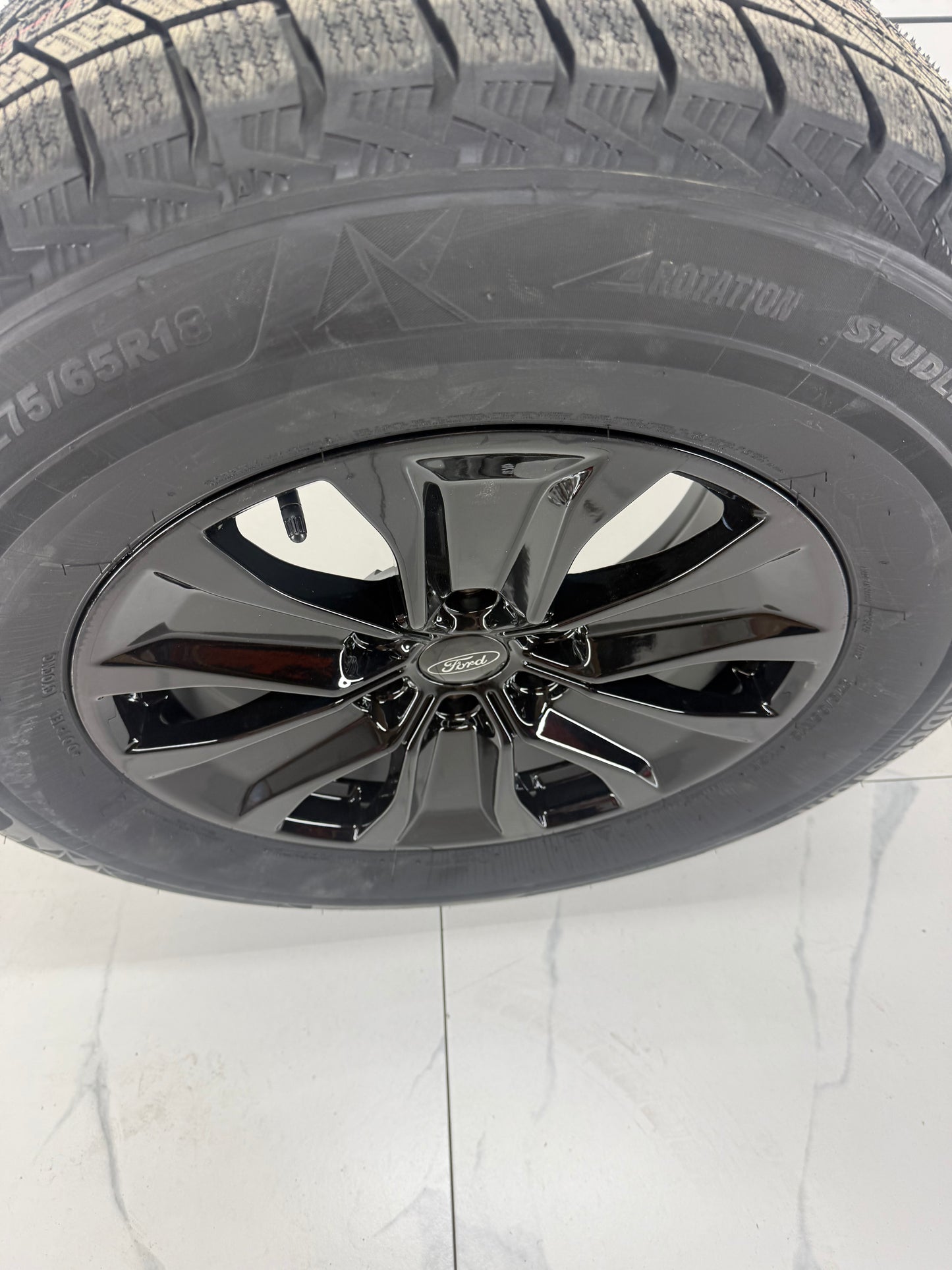 Bridgestone Blizzak Icepeak Winter Tires on 17", 18", or 20" Ford F-150 Rims