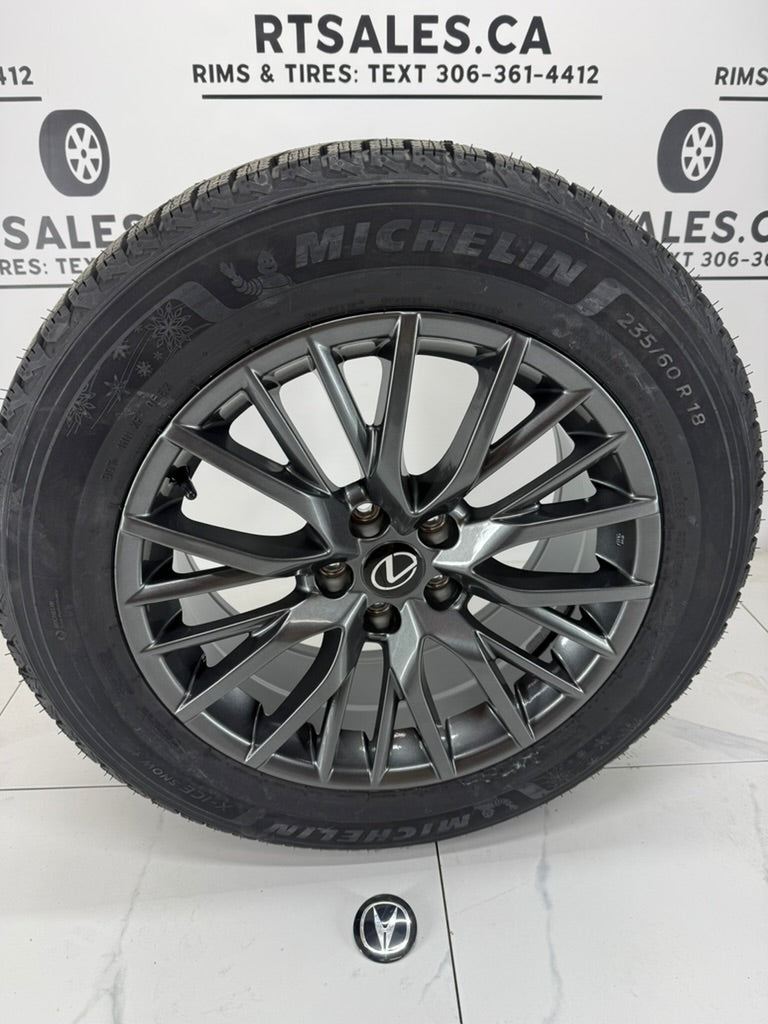 Michelin X-Ice Snow+ Winter Tires on 18" or 20" R224 Rims 5x114.3 Toyota / Lexus