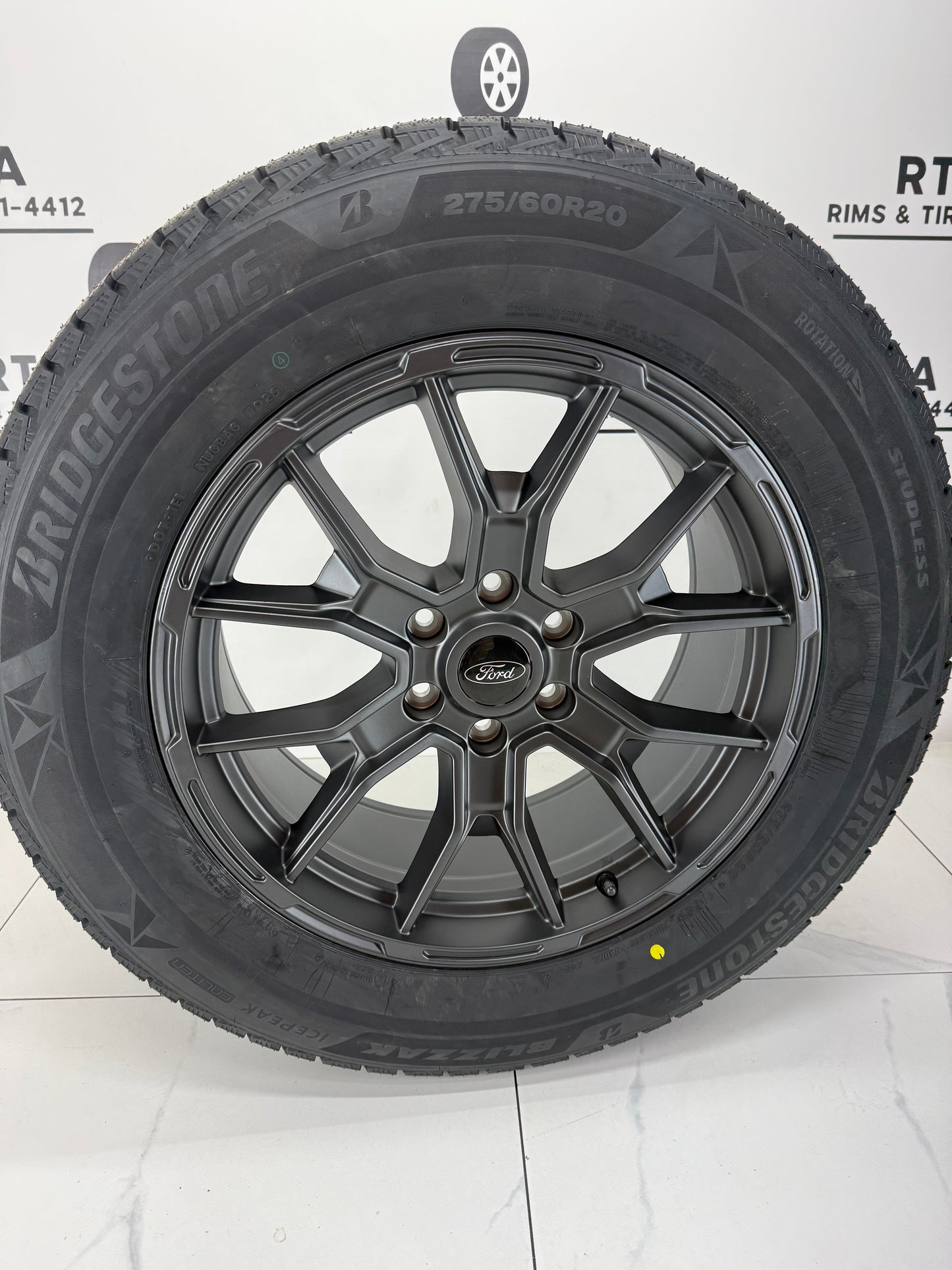 Bridgestone Icepeak Winter Tires on 18" & 20" Ford F-150 Rims