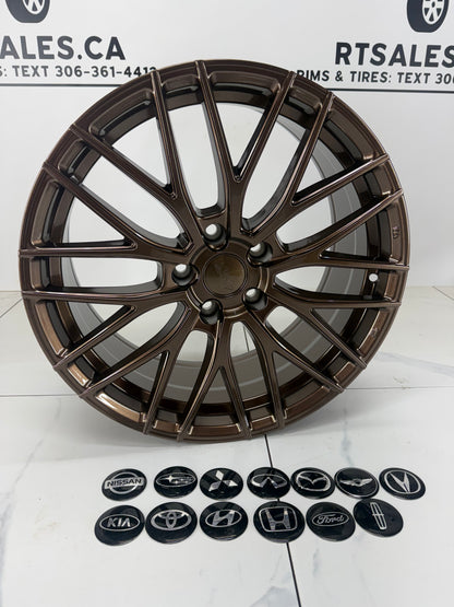 5x114.3 Dai Rims Gloss Bronze 17", 18"