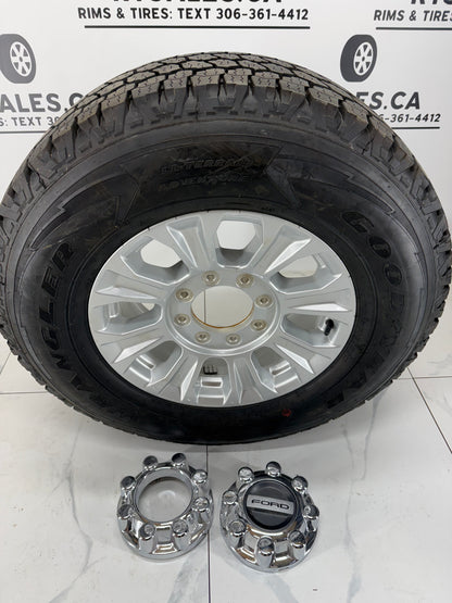 LT 275/70/18 Goodyear Tires F250 F350 Rims 8x170 + Spare (Takeoffs)