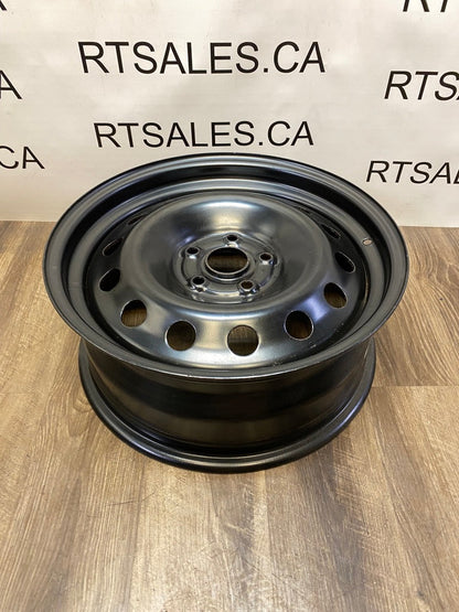 17x7 Black Steel Rims 5x127