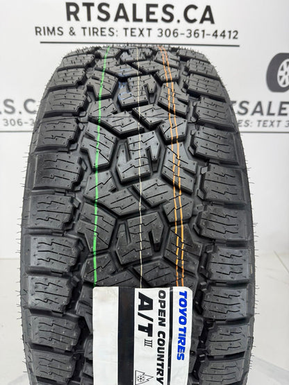 255/65R16 Toyo AT3 All Weather Tires