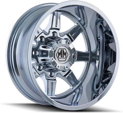 17x6.5 Mayhem Monstir Dually Rims 8x210