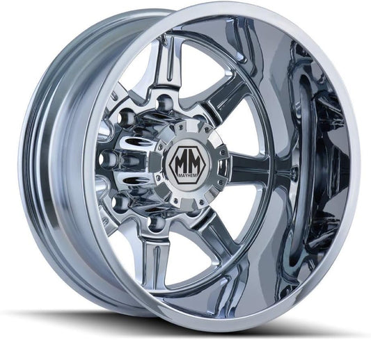 17x6.5 Mayhem Monstir Dually Rims 8x210