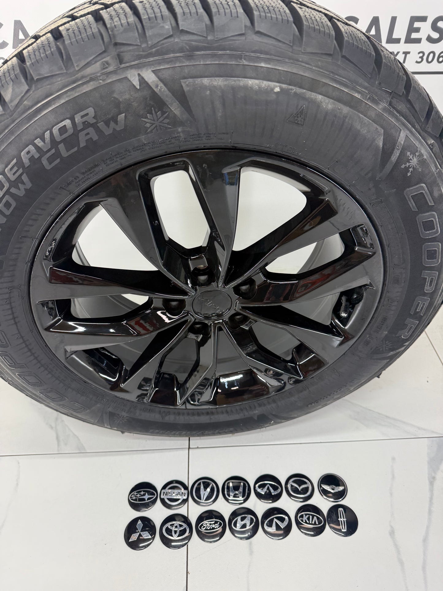 Cooper Endeavor Snow Claw Winter Tires on 16", 17", 18", 19", 20" RT Rims 5x114.3