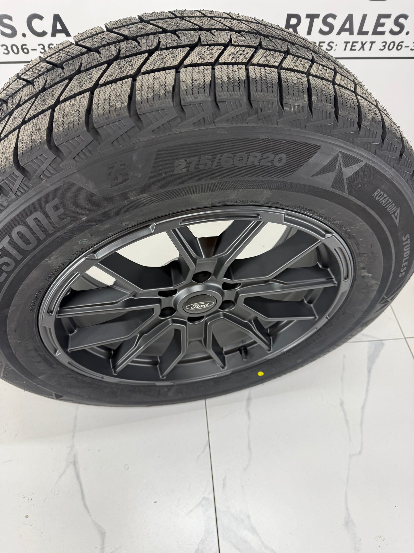 Bridgestone Icepeak Winter Tires on 18" & 20" Ford F-150 Rims
