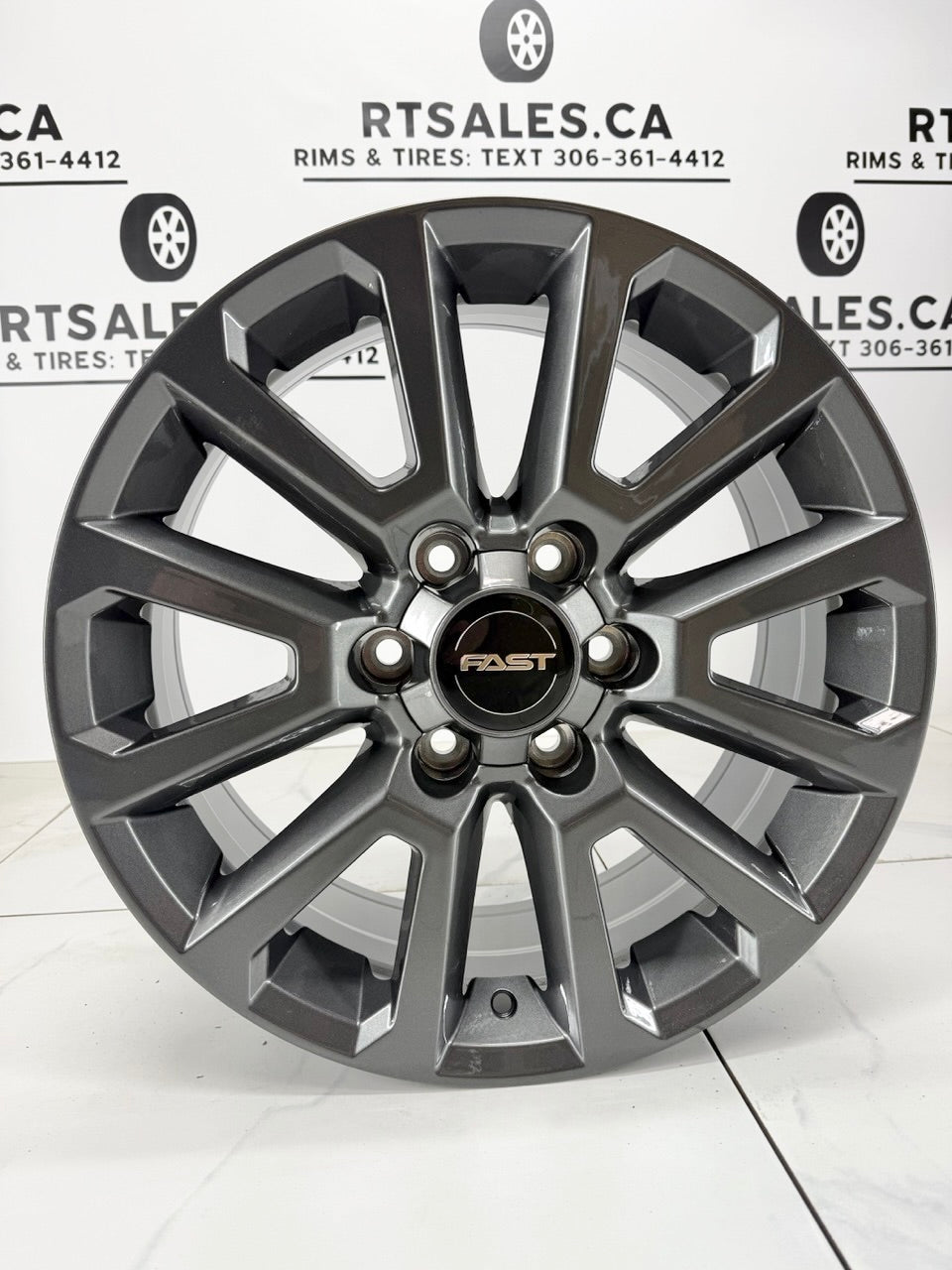 6x135 Fast Storm Rims - 18", 20"