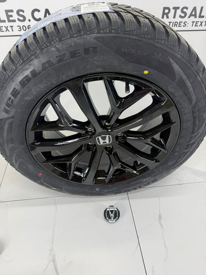 Sailun Ice Blazer WSTX Winter Tires on 18" Replica Rims 5x114.3 Honda, Acura