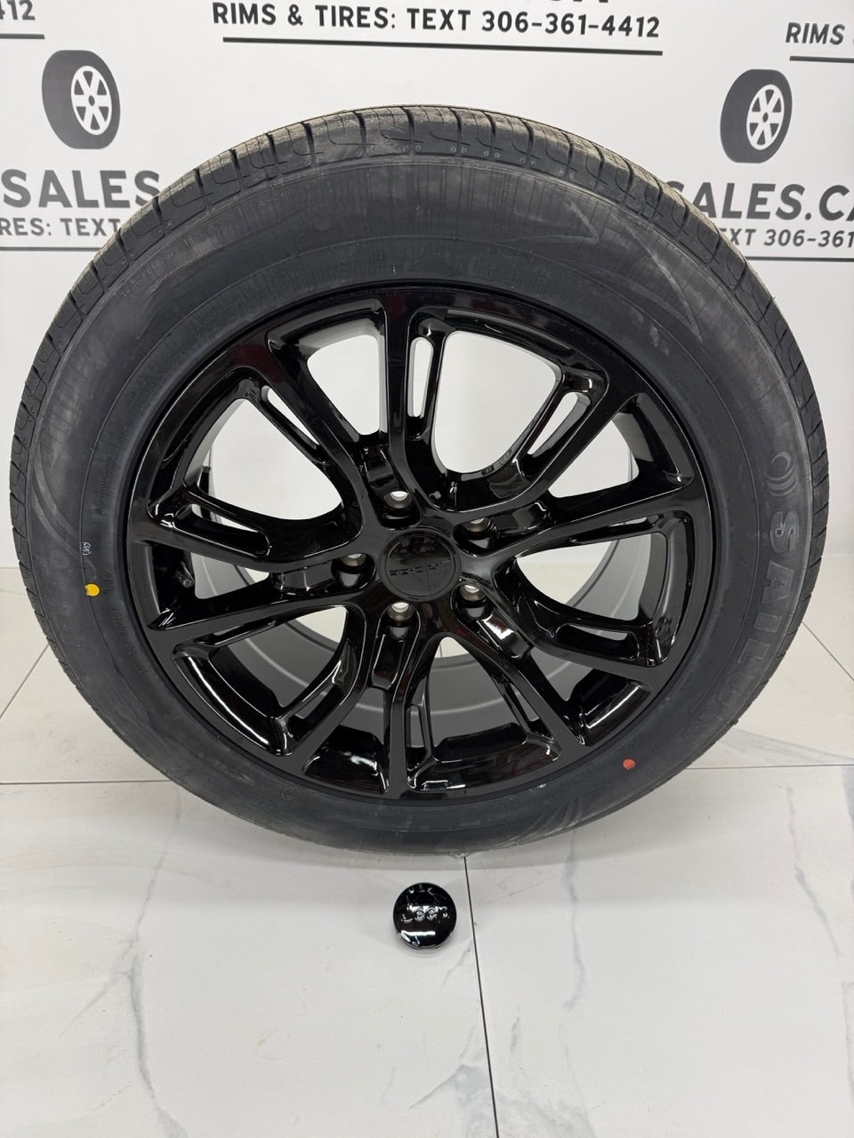 18" Sailun Tcon All Season Tires on SRT Rims 5x127