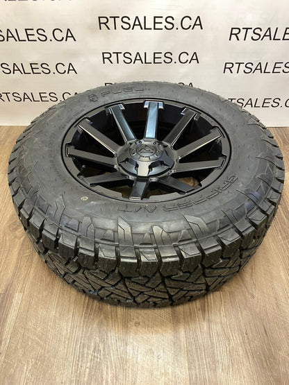 285/65/18 Fuel tires & Rims 5x139 5x150 Dodge ram Tundra