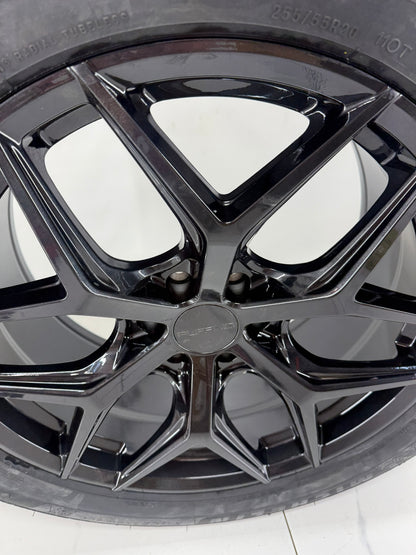 Michelin X-Ice Snow Winter Tires on 20" Ruffino Demon Rims 6x120
