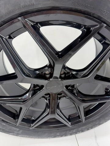 Michelin X-Ice Snow Winter Tires on 20" Ruffino Demon Rims 6x120